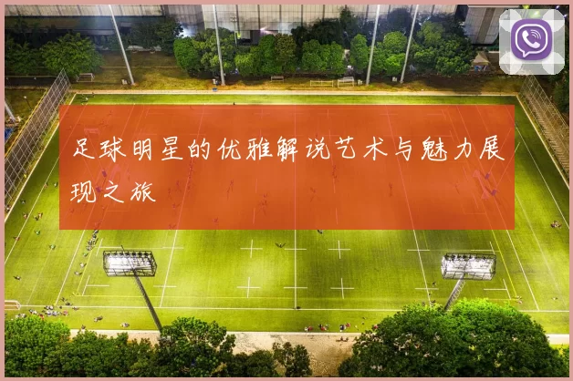 足球明星的优雅解说艺术与魅力展现之旅