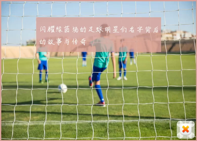 闪耀绿茵场的足球明星们名字背后的故事与传奇