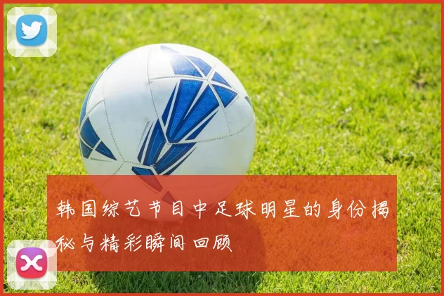 韩国综艺节目中足球明星的身份揭秘与精彩瞬间回顾